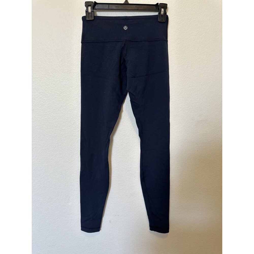 Lululemon Wunder Under Hi-Rise Tight *Full-On Luxtreme 28"Jaded Dark Blue sz 4